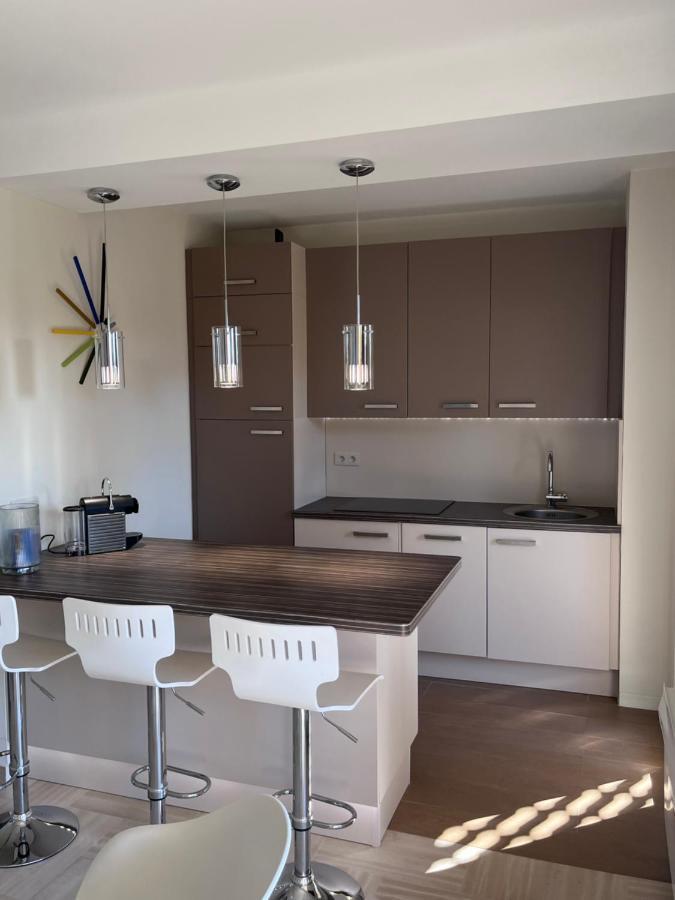 Appartement Avec Terrasse, Vue Jardin Et Piscine 앙티브 외부 사진